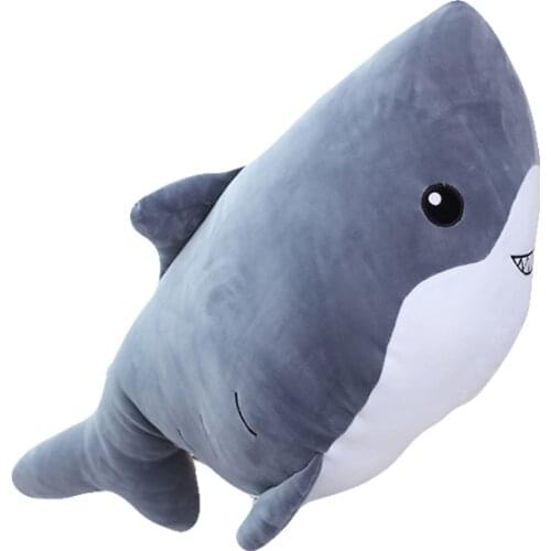 Marine animal plush toy little whale doll killer whale sleeping pillow shark doll devil fish doll