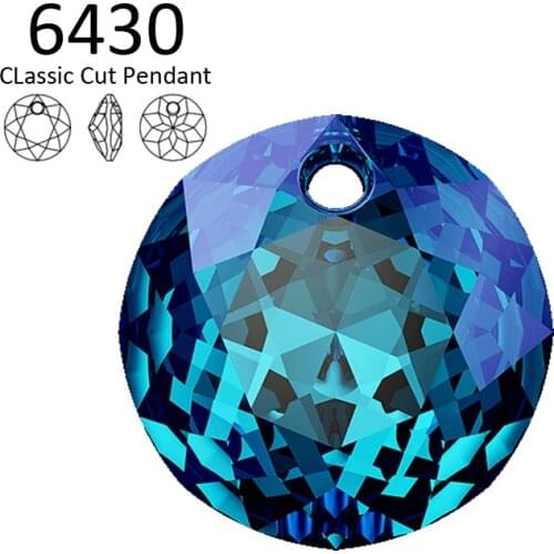 NEW (1 piece) 100% Original Crystal from Swarovski 6430 Classic Cut Pendant made in Austria loose beads for DIY Jewelry making