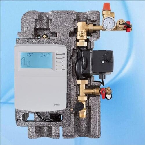 220V SR11L Single Pipeline Series Solar Hot Water Pump Station with Integrated Controller SR658