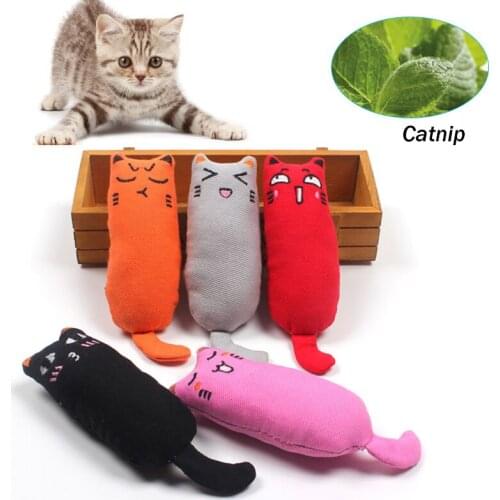 Plush Chew Cat Catnip Toy Interactive Pet Supplies Accessories for Cats Goats Katten Products juguete gato zabawki dla kota