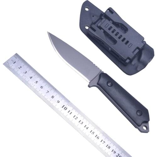 High Carbon Steel Outdoor Tactical Knife Survival Camping Tools Multifunction Collection Hunting Knives With Imported K sheath