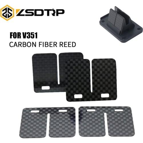 ZSDTRP V Force V351B Reed Valve System V-Force 3 Carbon Fiber Reed Valve Petal For KTM 65SX (All) V351B XC65 SX65 SX50