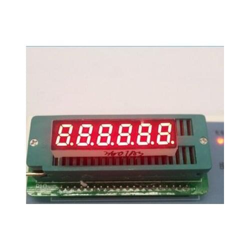 0.3inch 6digits red 8 segment led display 3601AS/3601BS 10pcs