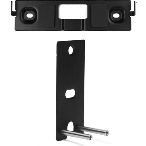 1Pair Black Wall Mount Stand Bracket For Lifestyle 650 Home Entertainment System