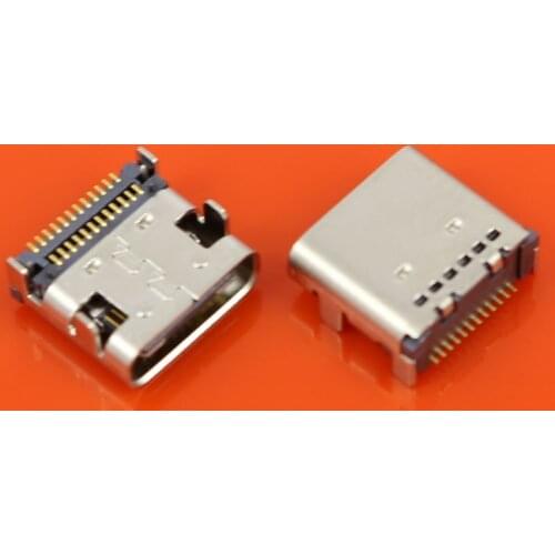 1pcs/lot New 24 pin Type C USB Female Jack C micro USB Power jack socket Connector Charge charging Dock port Plug Hot