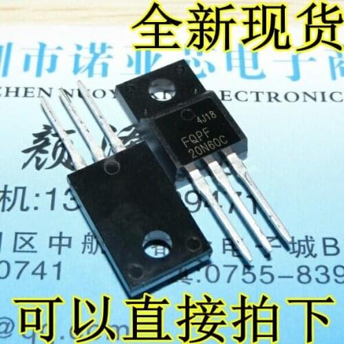 100pcs FQPF20N60C FQPF20N60 20N60C 20N60