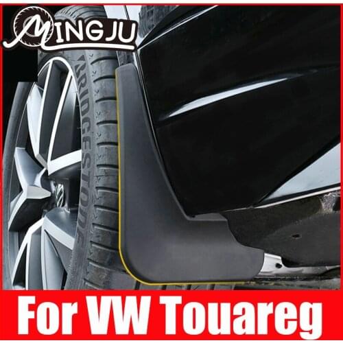 4Pcs Molded Car Mud Flaps Splash Guards Mudguard Mudflaps Fenders For VW Volkswagen Touareg 2019 2020 2021 Accessories