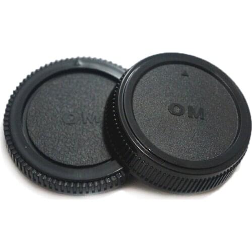 50pair/lot camera Body cap + Rear Lens Cap L-R5 for Olympus OM4/3 OM43 OM 4/3 43 E620 E520 E510 E500 E5