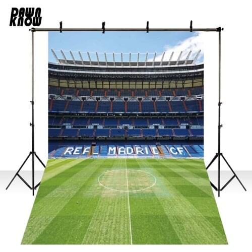DAWNKNOW Sports Ground Photography Background Backdrop Playground Stadium Children Photocall Photo Studio Shoot Props GY304