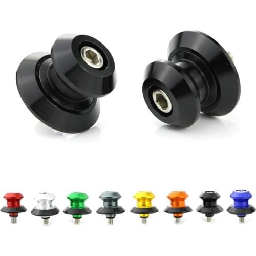 For Kawasaki ZX-14R ZX14R ZZR1400 2006-2018 Motorcycle Aluminum CNC Swingarm Stand Bobbins Aluminum Alloy