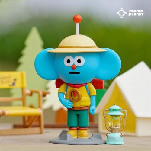 MOMO PLANET Blind Box Random Toys Adventurer Anime Action Figure Surprise PVC Model Figurine Doll For Gift Birthday 8Pcs/Set