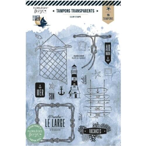 French Transparent Clear Stamps for DIY Scrapbooking/Card Making/Kids Christmas Fun Decoration Supplies