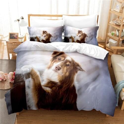 Sad Dog Bedding Set For Bedroom Soft Bedspreads For Bed Home Comefortable Duvet Cover Quality Quilt Cover And Pillowcase