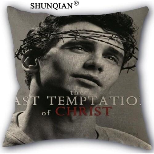 Fashion High Quality Cotton Linen James Franco Pillowcase Wedding Decorative Pillow Case For Home Pillow Cover A10.17