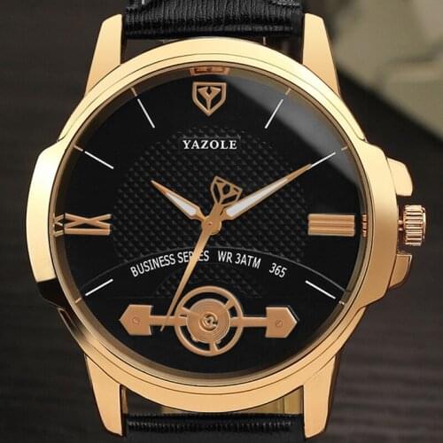 2020 YAZOLE watch Roman scale male quartz watch Korean version of high-end business men watch Luminous hombre relogio masculino