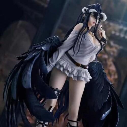 Overlord III Albedo so-bin Ver. Anime Figure Albedo PVC Action Figure Toys Overlord Statue Collection Model Doll Gift 27cm