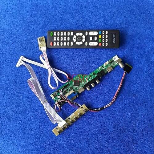 Screen controller board Signal analog HDMI-compatible USB AV VGA Fit LP173WF1/N173H6/N173HGE Kit 40 Pin LVDS 1920*1080 LCD/LED