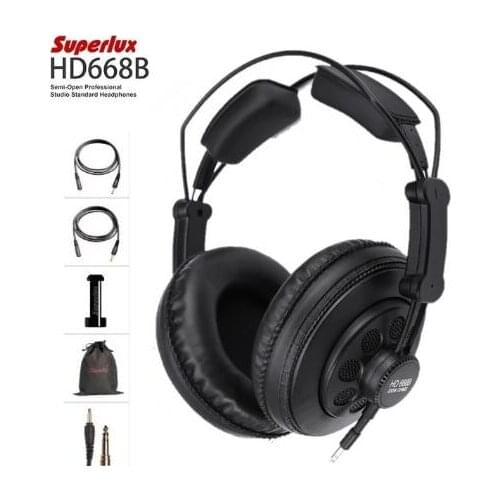 Gaming headset Headphones pro Superlux HD668B Monitor Recording professional Headphone Headband