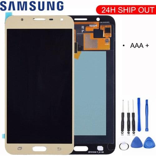 Sensor Replacement LCDs For Samsung Galaxy J7 neo J701 J701F J701M J701MT AMOLED Phone LCD Screen Display With Touch Digitizer
