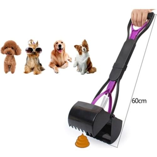 Foldable Cat Dog Waste Poo Scoop Picker Long Handle Pet Pooper Scooper Cleaner Pick Up Cat Dog Toilet Poop Dog Poo Bag Carrier