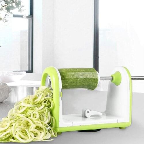 Spiralizer Slicer Zucchini Spaghetti Maker Zucchini Noodle Maker Veggie Spiralizer Multi-Function Vegetable Cutters