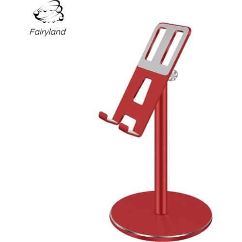 Universal Desk Phone Holder High Quality Aluminum Alloy Smartphone Tablet Mount Stand Adjustable Height Video Live Phone Bracket