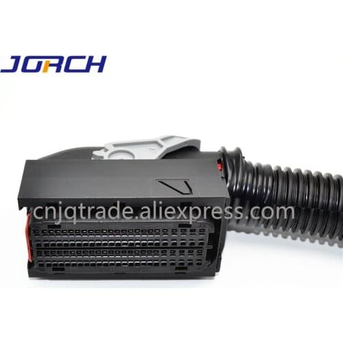 1set 96Pin Way Delphi ECU Connector Auto PC Board Socket With Full Pin Wiring Harness Pigtail for DCM3.2
