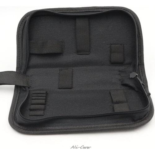 2018 Multi-functional Canvas Watch Repair Portable Tool Bag Zipper Storage