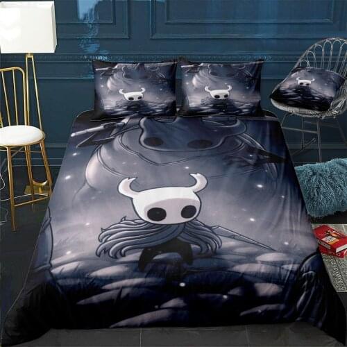 Hollow Knight Duvet Cover Comfortable Quilt Home Decora Design Universal Bedding Set Bedclothes+Pillowcase 3pcs
