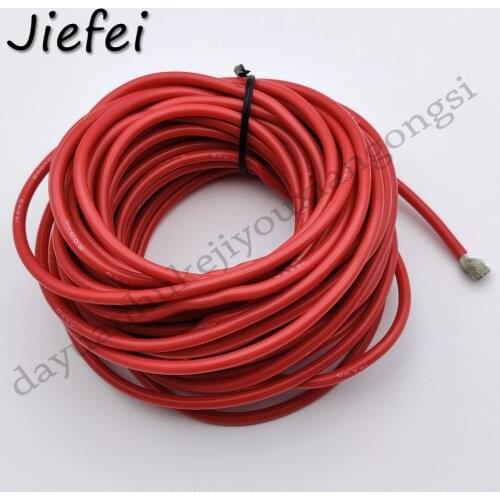 3000V 14AWG 10M 20M 50M red Silicone Wire Flexible Stranded Copper Cable
