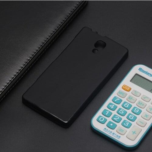 AMMYKI 4.5'For Micromax Canvas Blaze 4G Q414 Q 414 Case soft Black silicone phone cover 4.5'For Micromax Q414 case