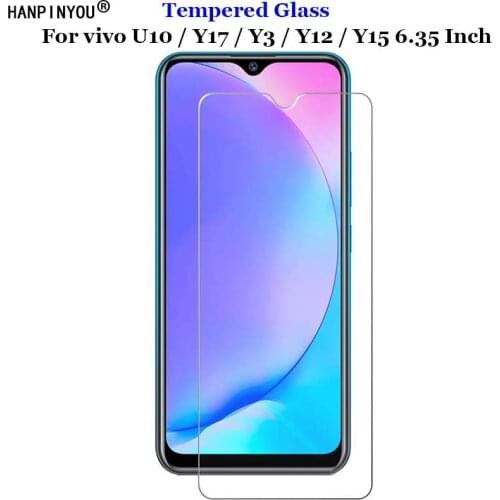 For vivo Y17 / Y15 / Y12 / Y3 / Y3s / U10 6.35" Tempered Glass 9H 2.5D Premium Phone Screen Protector Protection Film