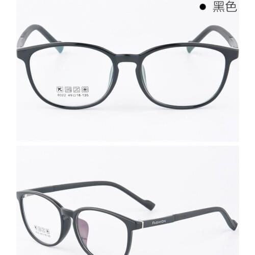 Spectacle Frame For Women Men Glasses Ultralight High Quality Eyeglasses Student Clear Lens Round Frame Eyewear