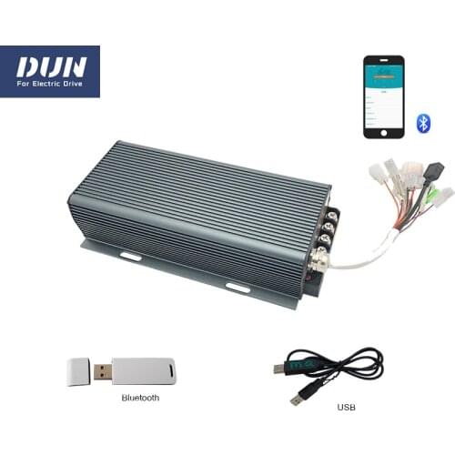 SVMC72200 72V 200A Programmbale Sine Wave Controller With Bluetooth Regen Function For Brushless DC Motor