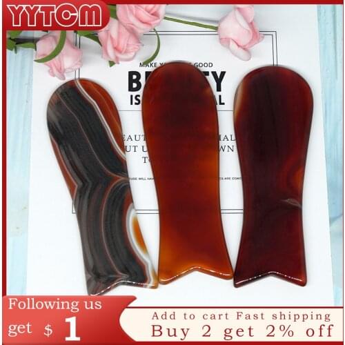 Red agate Roller Slimming Face Massager Lifting Tool Natural Jade Facial Massage Roller Stone Skin Massage Beauty Care GUASHA