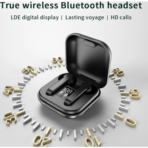 LB-30 Sports Bluetooth 5.0 Headset Waterproof Sports True Wireless Noise Canceling Headset Touch Control Binaural Stereo Headset