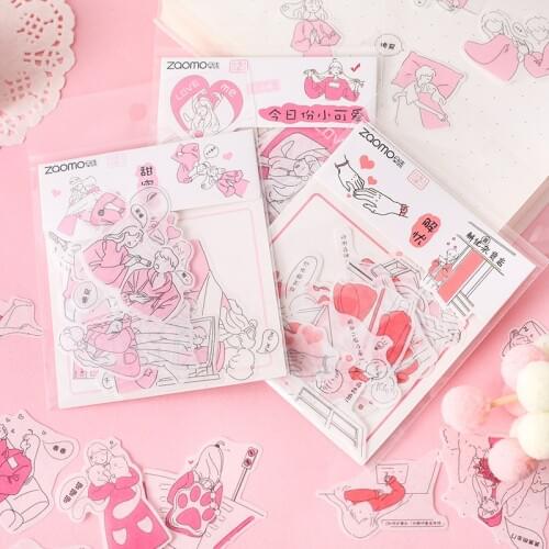 Kawaii Little character Series Kawaii Stickers Planner Scrapbooking Stationery Japanese Diary Stickers