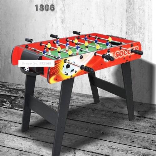 TB-MINI001 1806 Six-Bar Soccer Table Football Machine Classic Tabletop Soccer Game Children Indoor Game Adults Board Game