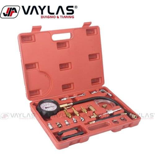 TU-114 Fuel Pressure Gauge Tools Set Fuel Injection Tester Tool Kit High Quality Automotive Tools
