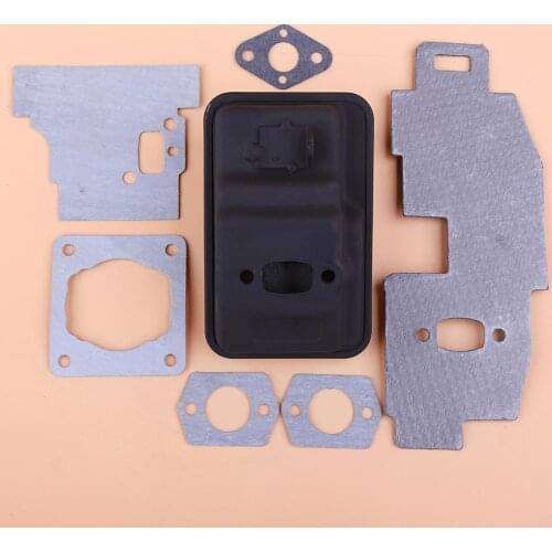 Exhaust Muffler For Stihl FS75 FC75 FS80 FS85 Trimmer 4137 140 0603 With Gasket Set