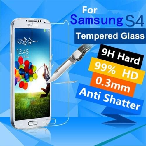 Tempered Glass For Samsung Galaxy S4 Screen Protector protective film For I9500 glass