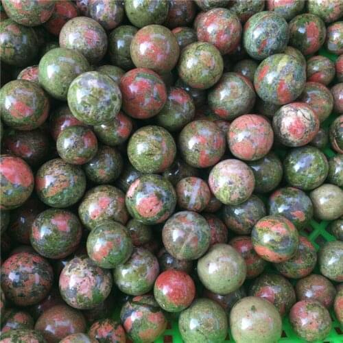 1000g cute 2cm natural flower green mineral stone sphere reiki healing enengy crystal ball as pocket lucky stone&home decoration