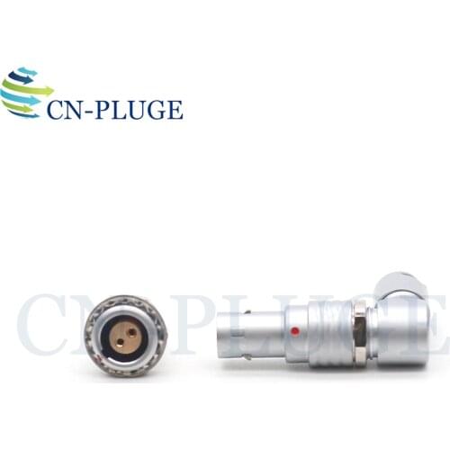 M09 Series FSG EGG 2 Pin Plug rotates 360 degrees,0B Metal Connector For Camera Equipment