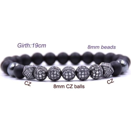 2018 popular 8mm 4 colors Volcanic lava bead Bracelets For Men&Women Bracelet Jewelry Pulsera zapestnica ranneketta