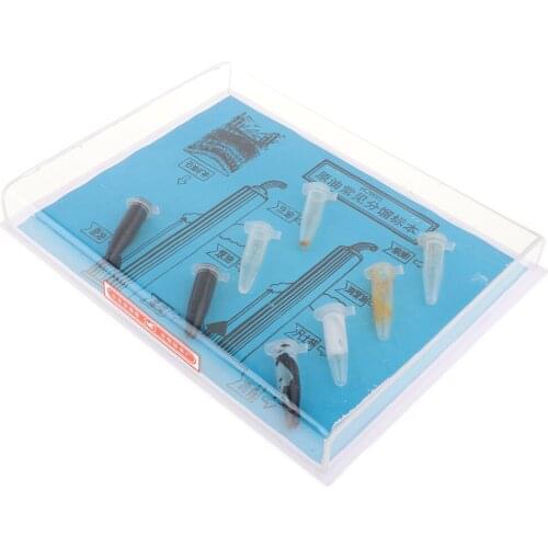 8pcs / Set Crude Petroleum Products Specimens Chemistry Class Aids