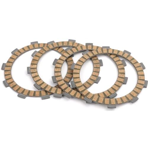 Areyourshop fit for Yamaha XT125 TW125 1982-1983 SR125 1989-2003 Clutch Friction Plate Kit Set 537-16321-00 4 Motor Accessories