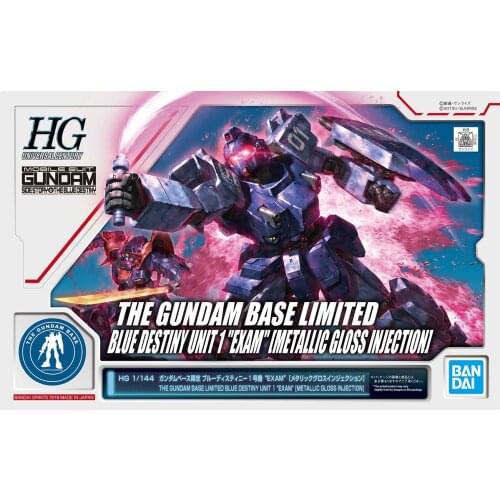 Bandai HGUC THE BLUE DESTINY 1/144 01 Gundam RX-79BD-1 EXAM Assembly Model Kits Action Figure Model