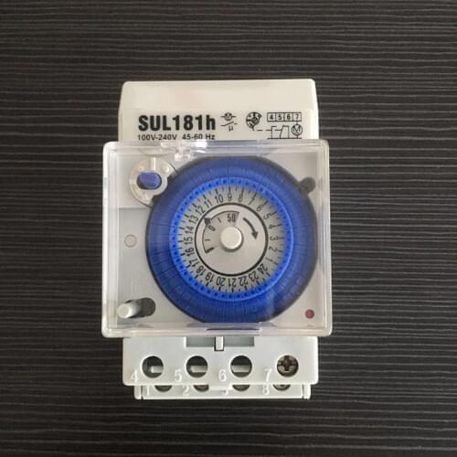 Free Shipping High Quality SUL181H Mechanical Timer SUL181H 24hours Daily Mechanical Timer Time Switch