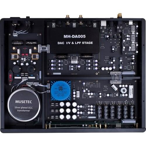 L.K.S Audio MH-DA005 ES9038pro PCM384KHz DSD512 Dop64 DAC IIS Coaxial OPT AES EBU USB Flagship Decoder