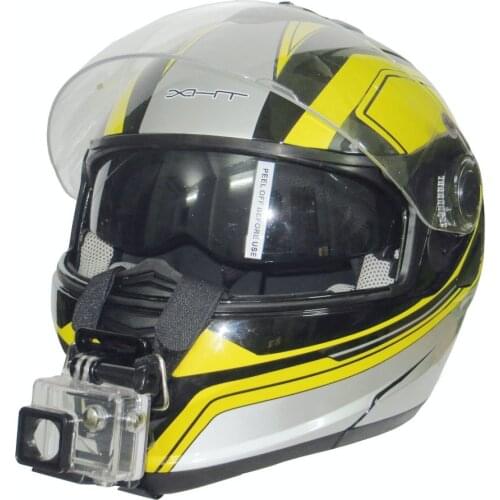 Electric Bicycle Helmet Chin Stand Mount Holder for GoPro Hero 9 8 7 6 5 4 3 Xiaomi Yi Action Sports Camera Full Face Holder